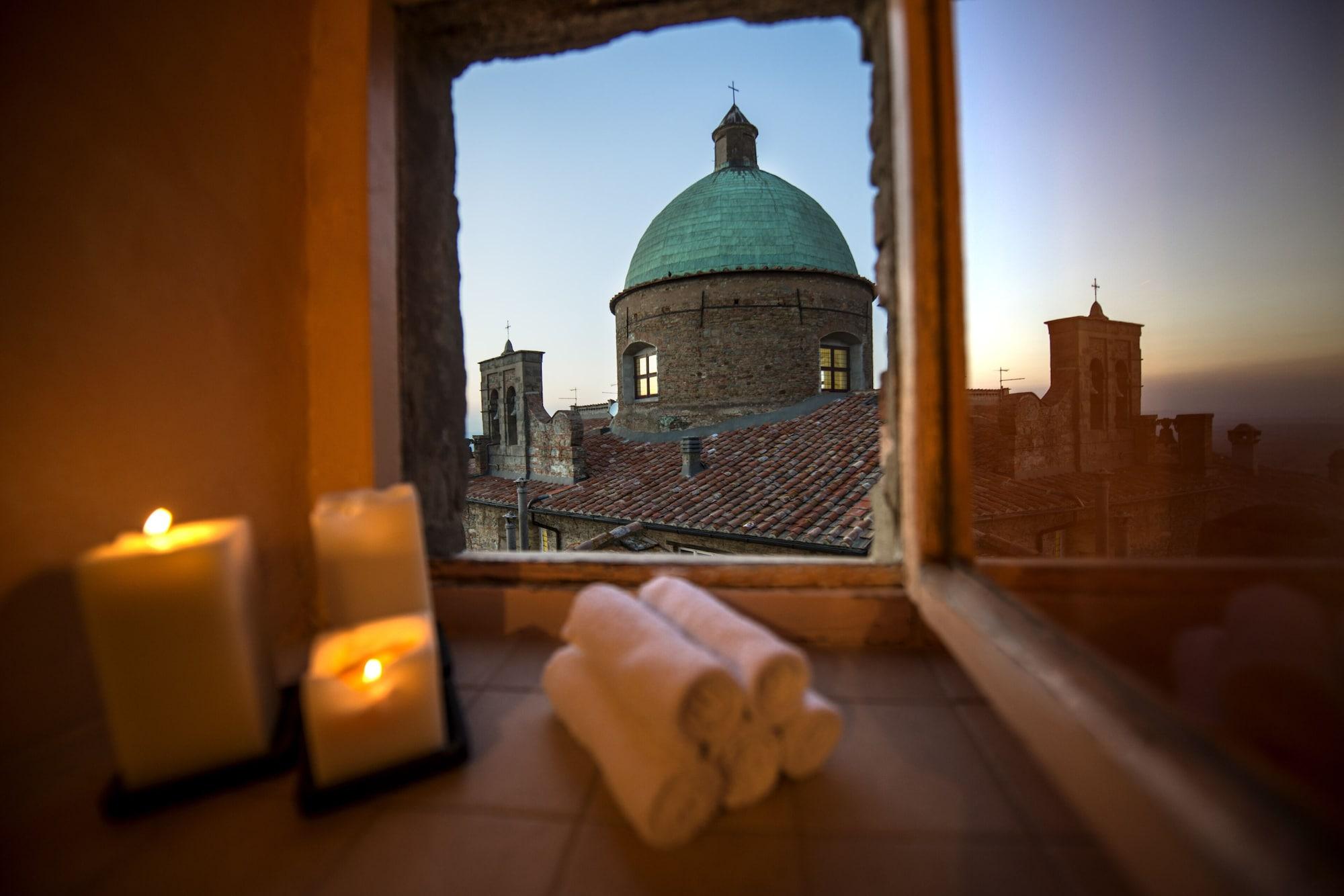 Hotel Italia Кортона Экстерьер фото