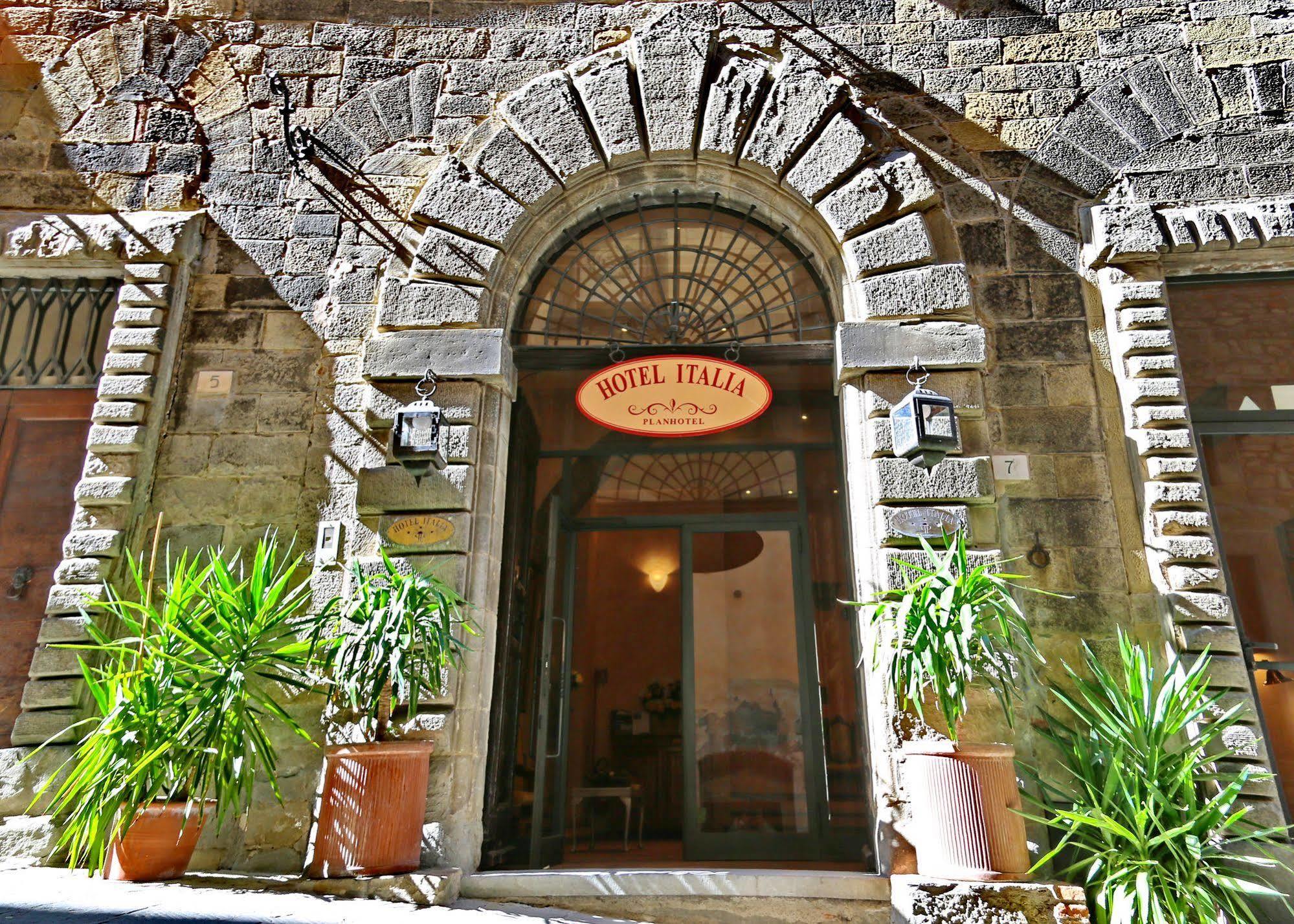 Hotel Italia Кортона Экстерьер фото